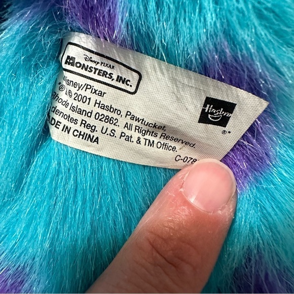 Sulley Plush – Monsters, Inc. – Small 9 - Picture 6 of 6